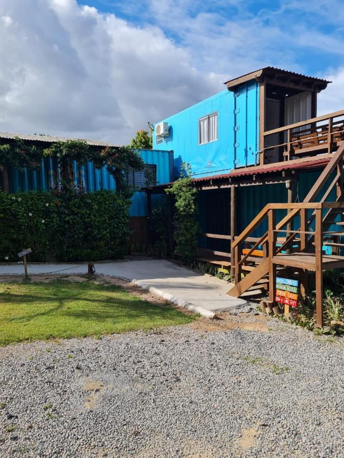 Hindu Box Containers E Cabanas برايا دو روزا المظهر الخارجي الصورة